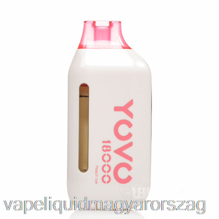 Yovo Ultra 18000 Eldobható Barack Jég Vape E Cigi